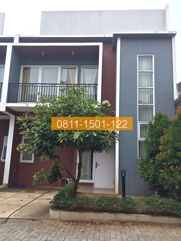 Dijual Rumah Hook 2 Lantai di Townhouse Casavera Cibubur – 4 Kamar Tidur, 3 Kamar Mandi